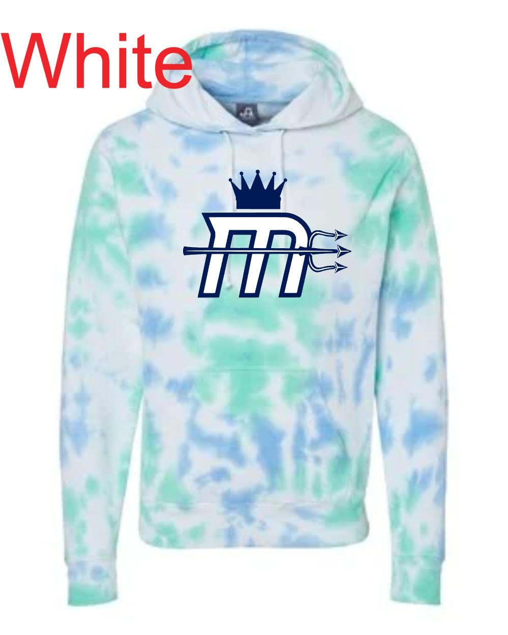"Mariners M" Tie Dye Hoody