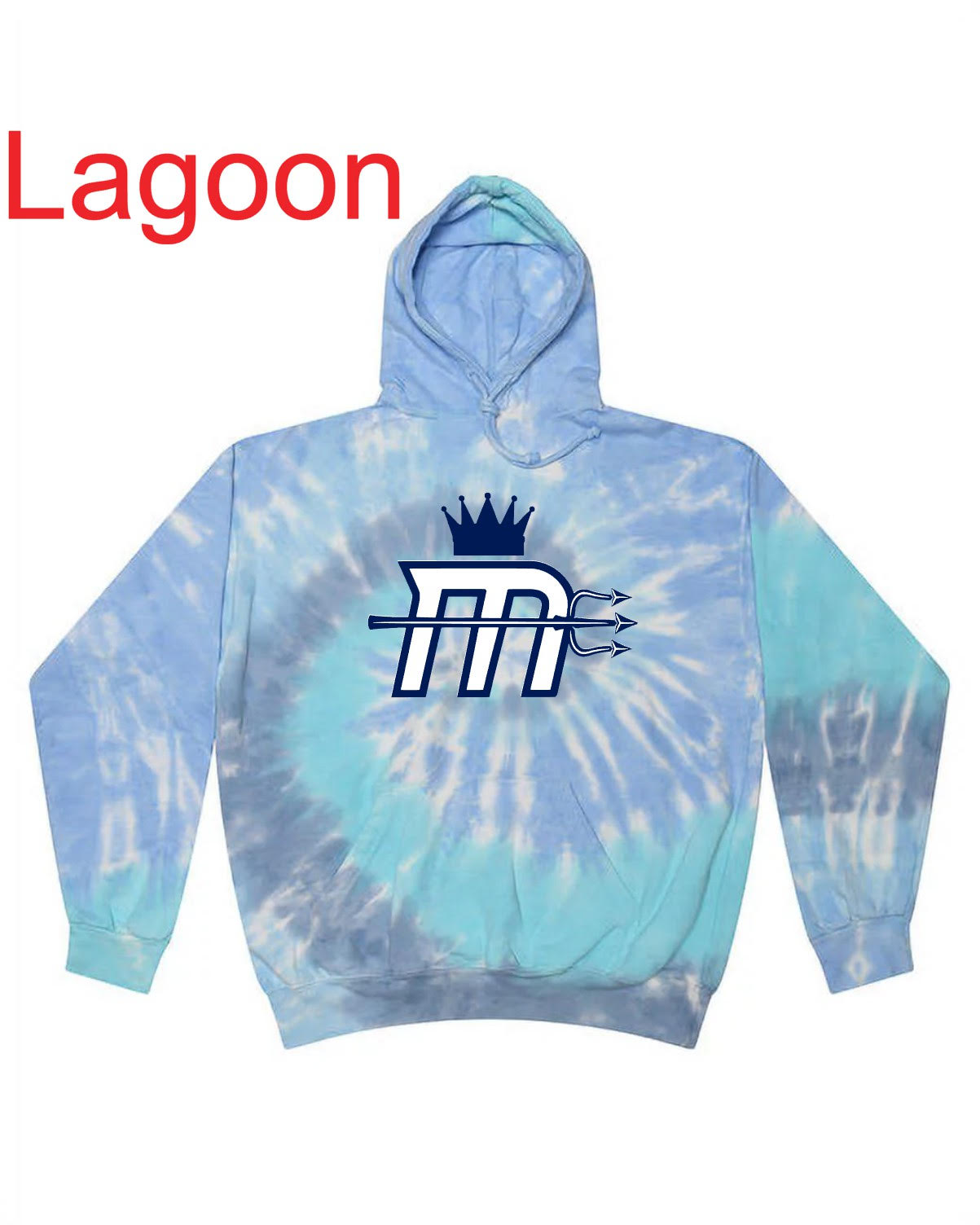 "Mariners M" Tie Dye Hoody