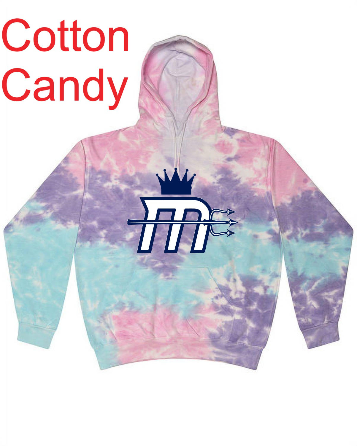 "Mariners M" Tie Dye Hoody