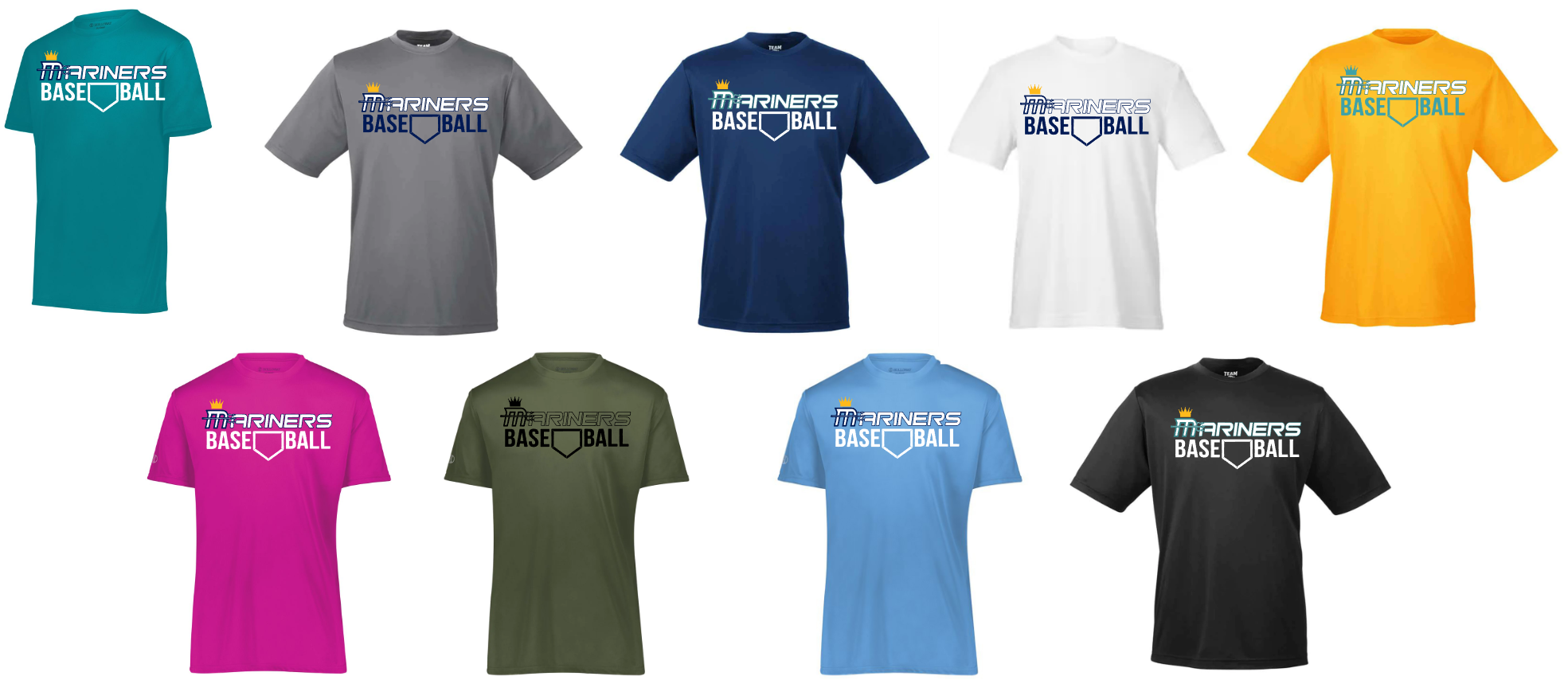 "Mariners Baseball" Dri-Fit Tee