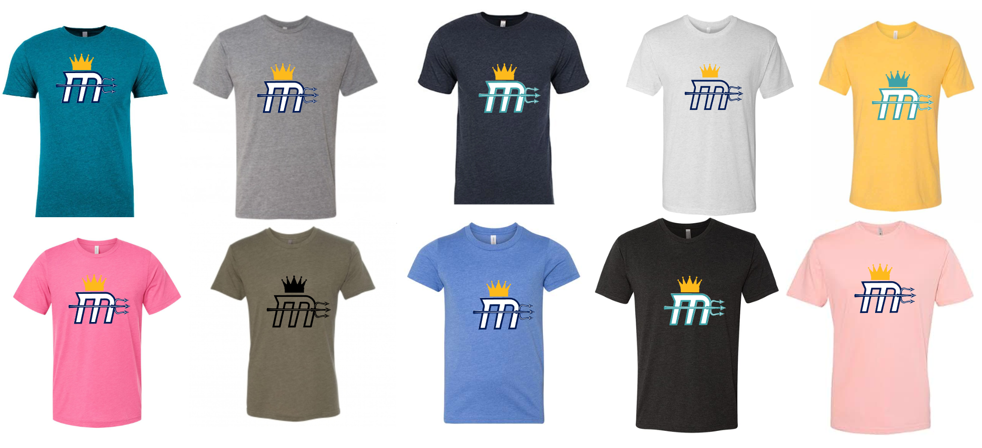 "Mariners M" Cotton Tee