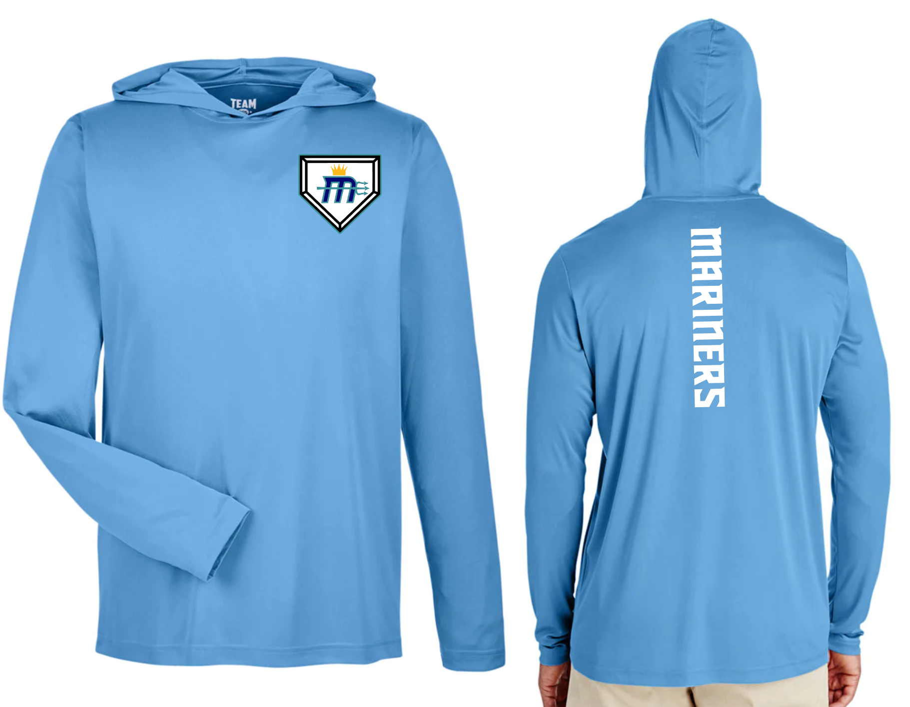 Hooded Warmup Dri-Fit LS Tee
