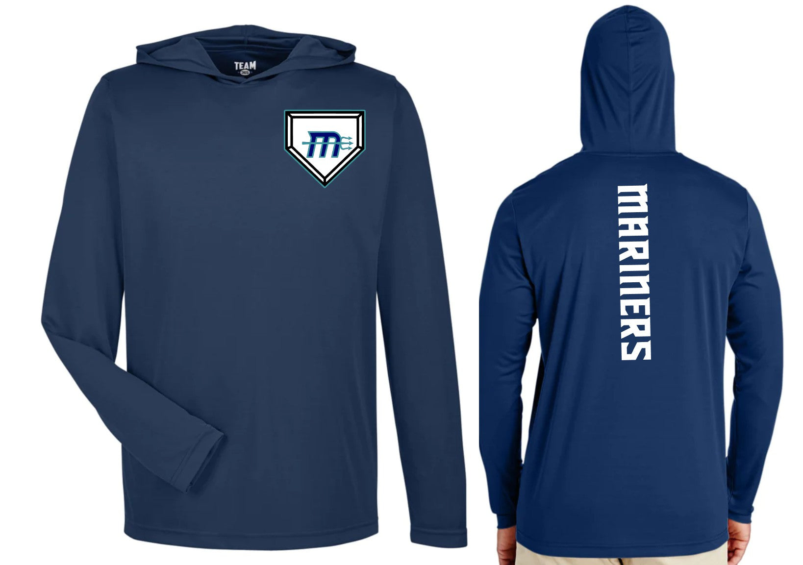 Hooded Warmup Dri-Fit LS Tee