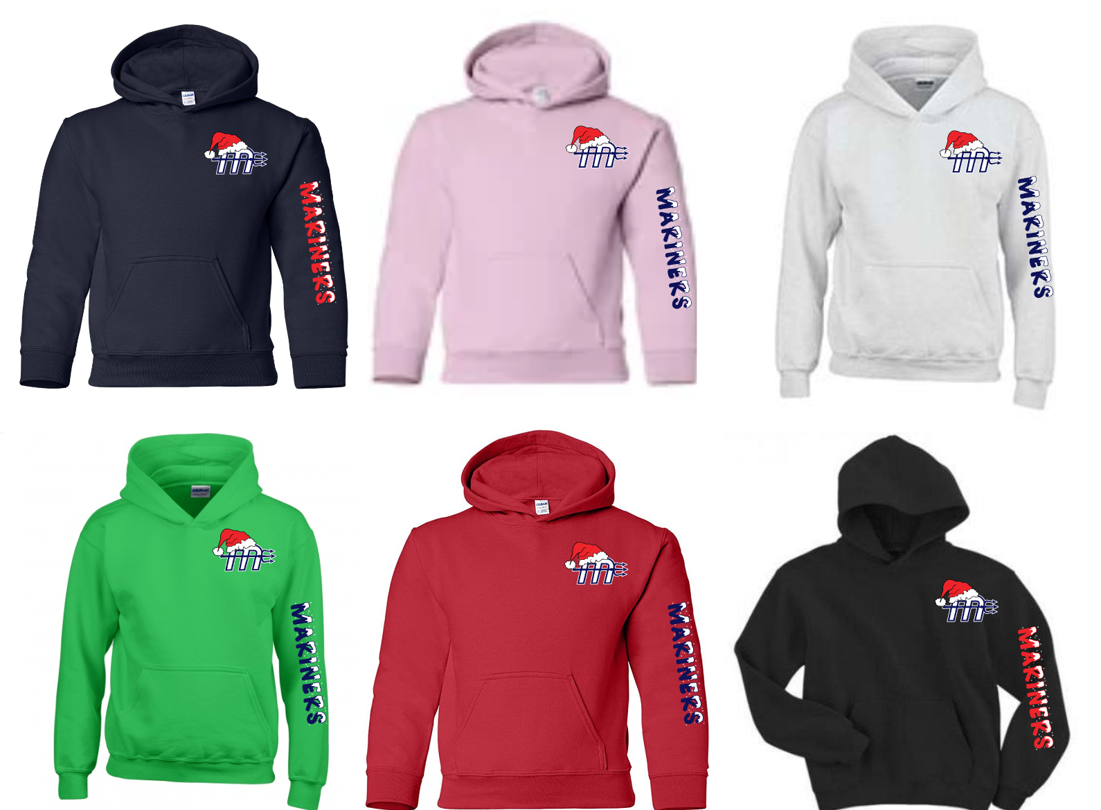 "Mariner's Christmas" Small Logo Hoody