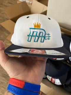 Mariners White Flex-Fit Game-Day Hat