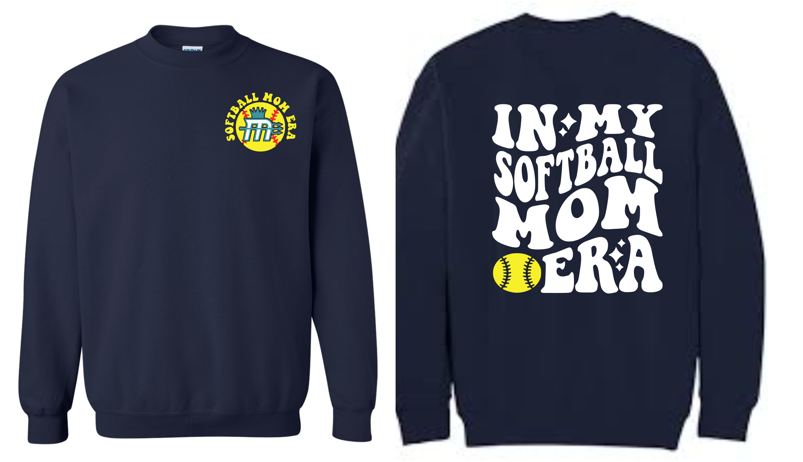 "Softball Mom Era" Crew Sweatshirt